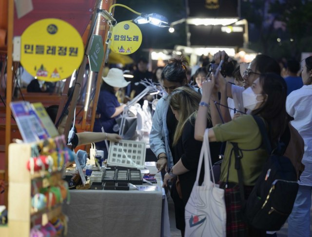 한강 달빛 야시장