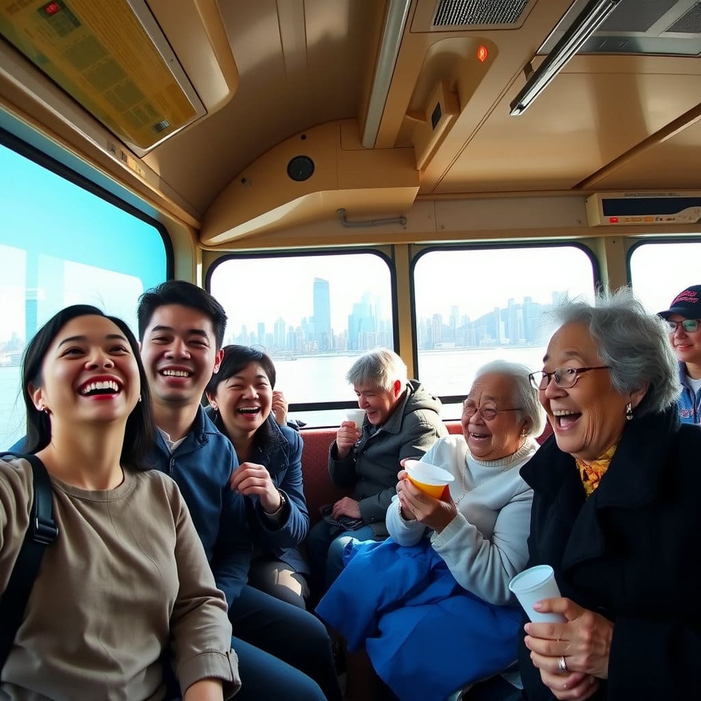 독자들에게 한강버스 탑승을 직접 경험해보도록 유도하는 마무리 이미지로, 블로그 포스팅의 메시지를 강화하고 행동을 촉구합니다.