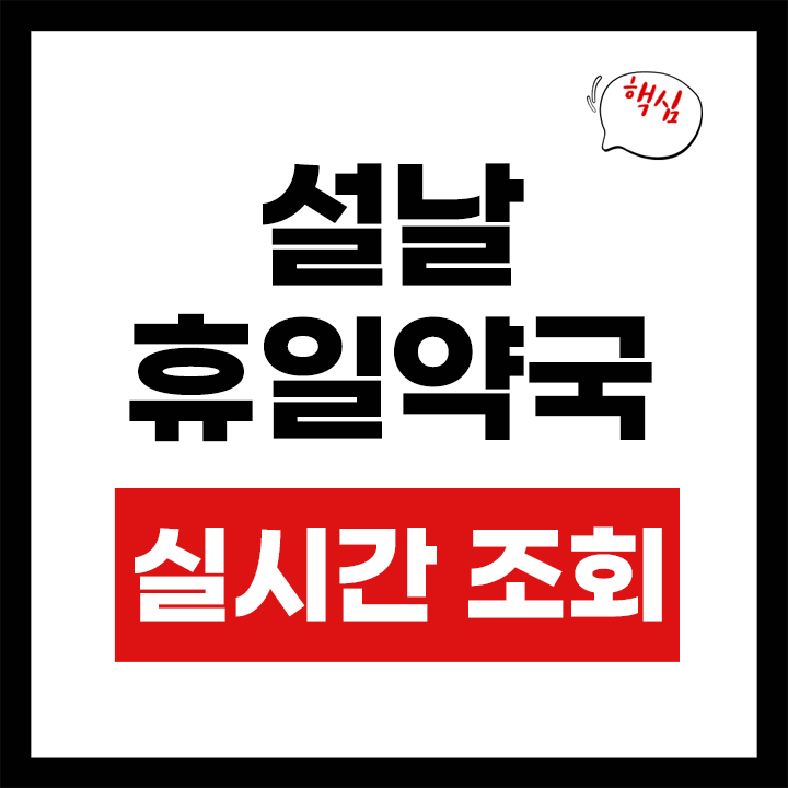 휴일약국