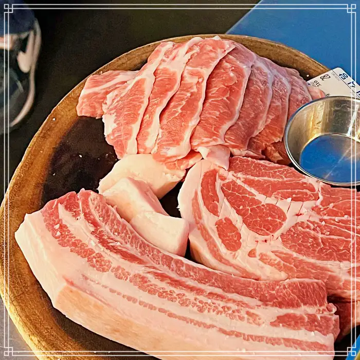 생방송 투데이 신당 약수 미쉐린 삼겹살 본삼겹 돼지고기 맛집