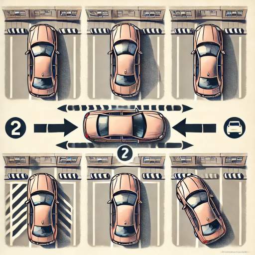 평행주차 쉽게 하는법