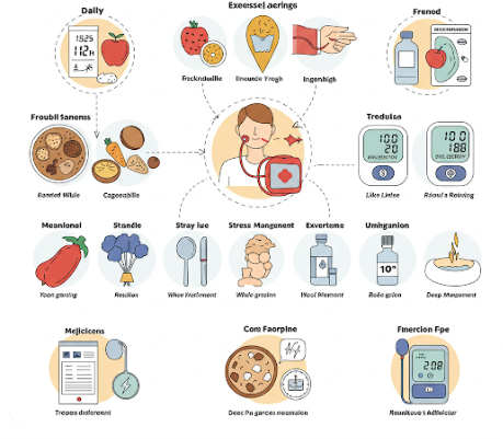 뇌졸중 가족력 있는 사람을 위한 혈압 관리 루틴