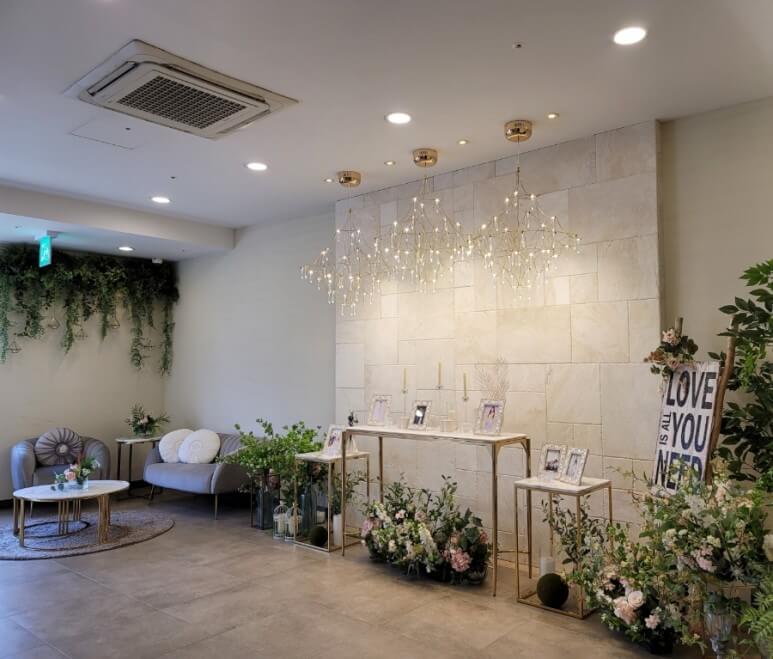 블리스홀 신부대기실