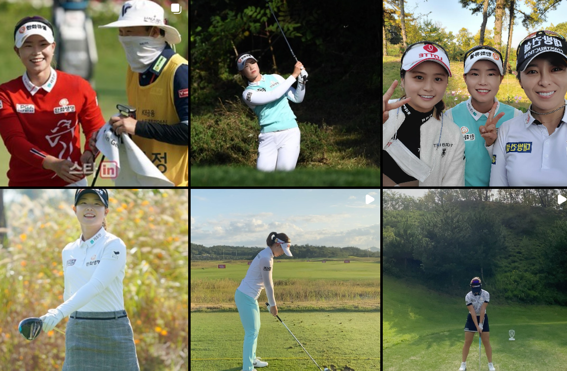 골프 여자 프로 인스타그램 주소