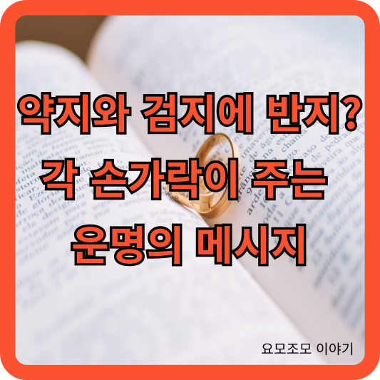 약지-검지-반지-운명