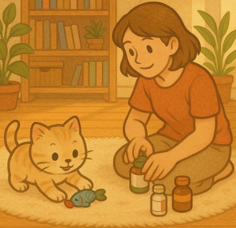 어린 고양이 맞춤 영양제 추천