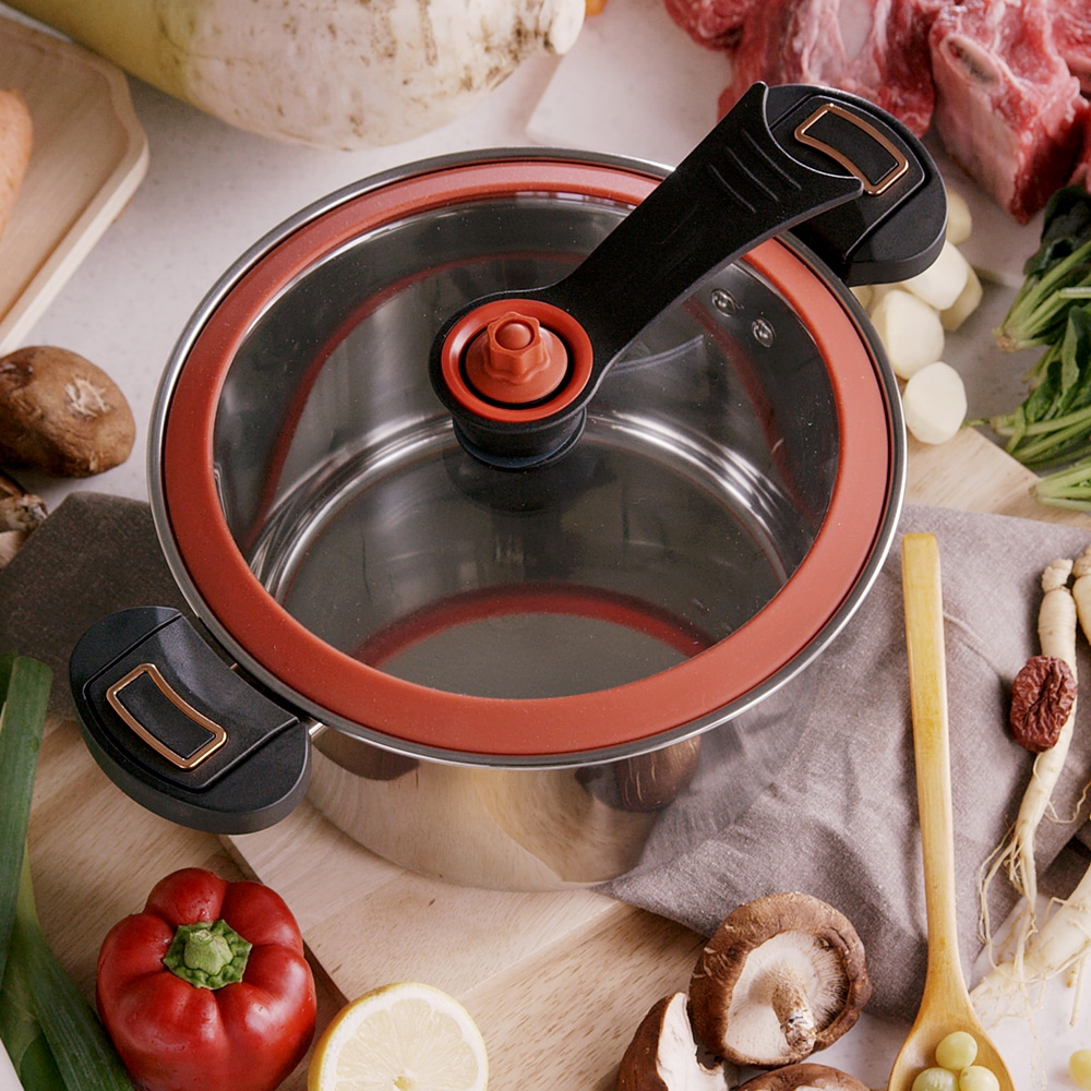 독일 크루거 진공 냄비 스텐 밥솥