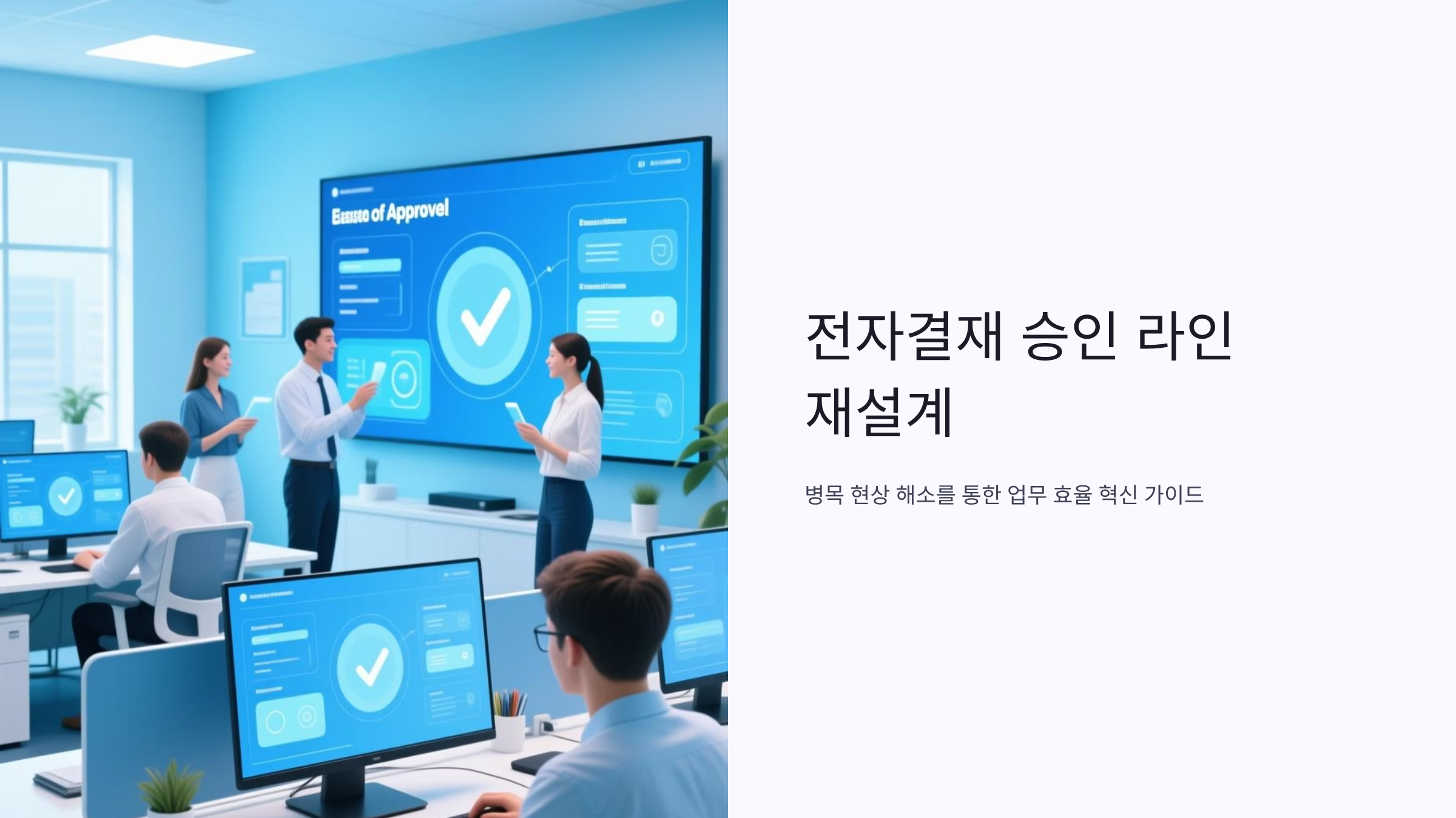 전자결재 지연 해결하는 승인 라인 최적화 전략