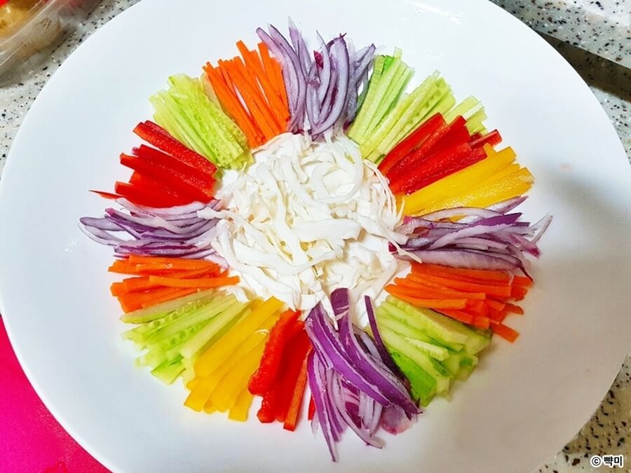 다이어트-식단-간단요리-미역국수-비빔면