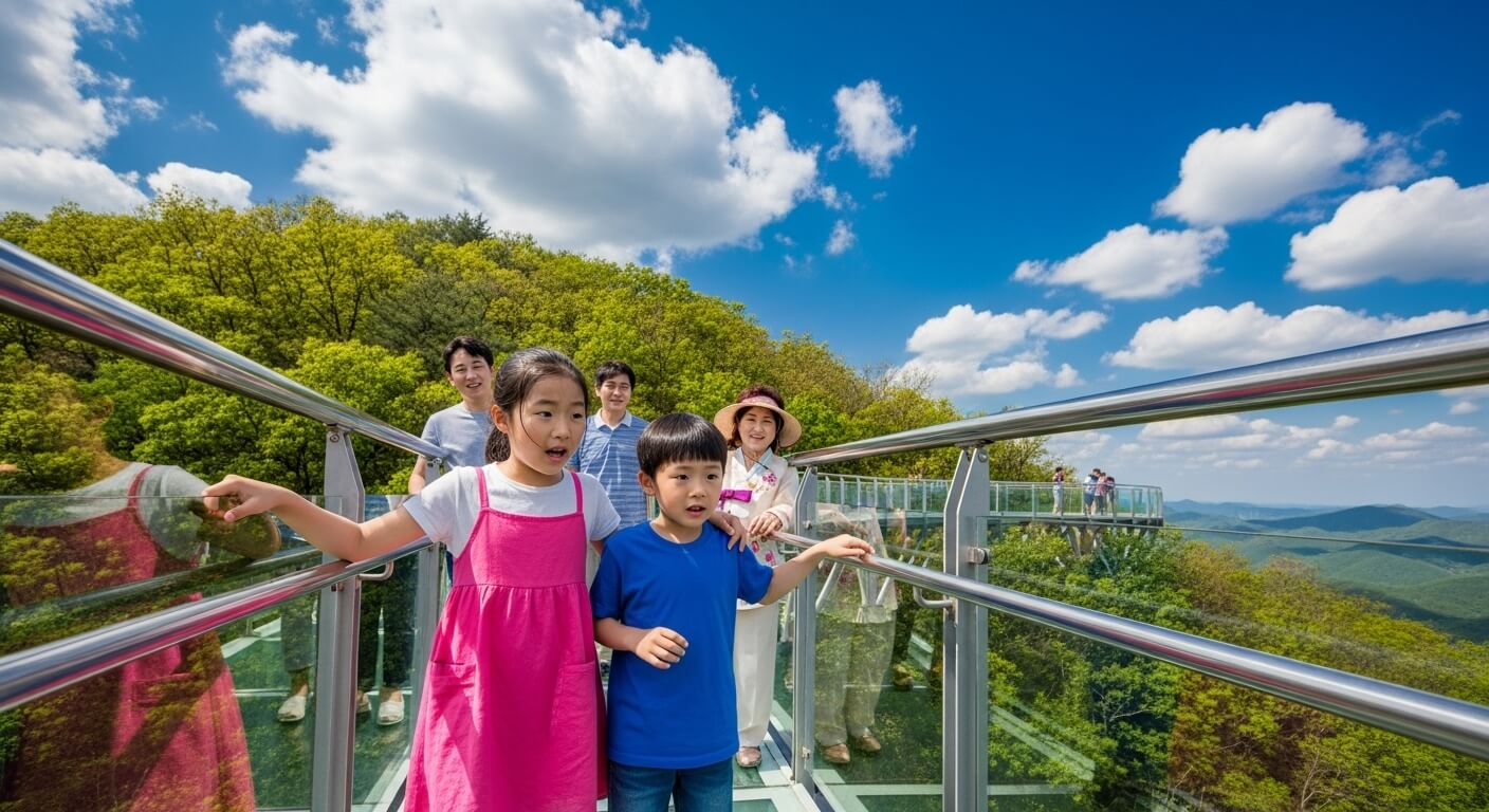 초등학교 여름방학 단양 만천하스카이워크