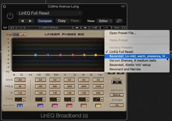 Liner Phase EQ