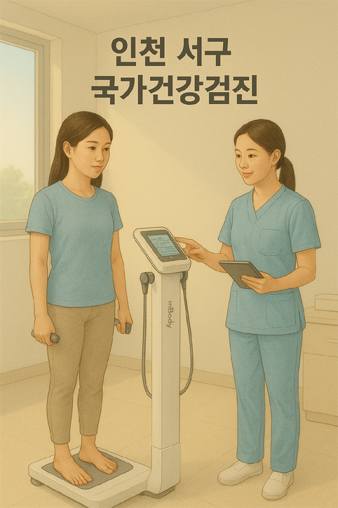 인천 서구 국가건강검진 이미지