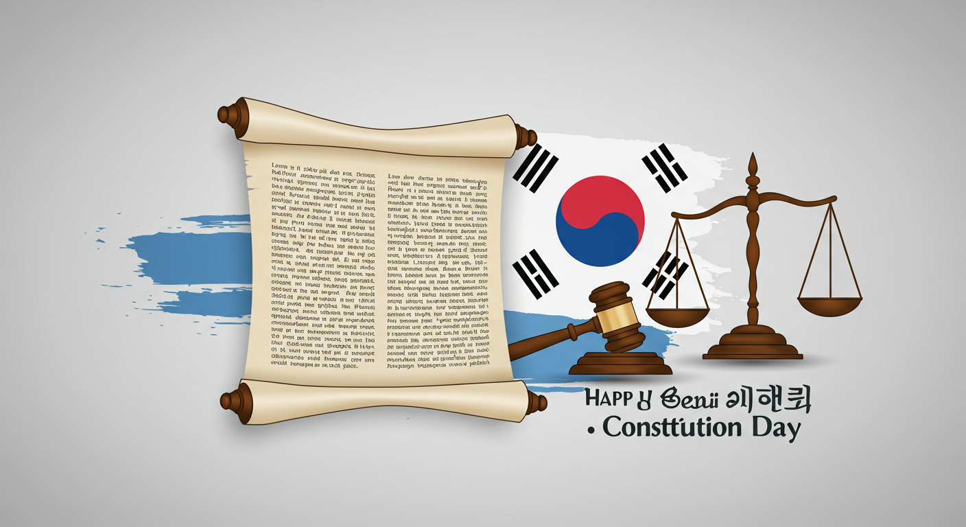 7월 17일 제헌절 뜻과 의미: 대한민국 민주주의의 초석을 다진 날