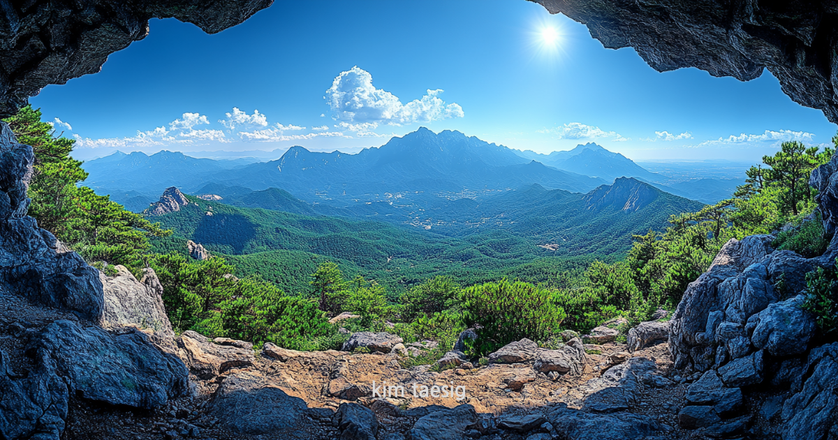 구병산의 사계절