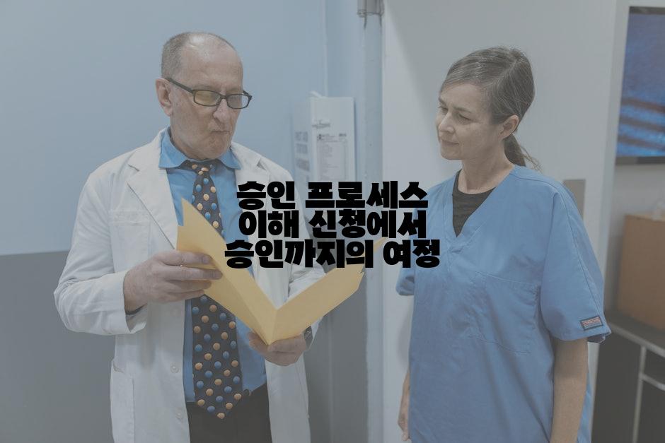 승인 프로세스 이해 신청에서 승인까지의 여정