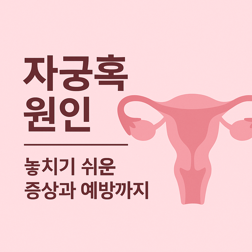 자궁혹원인