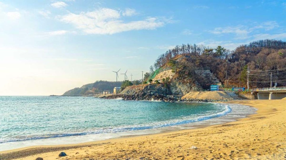 한국의 리틀하와이 영덕 오보해수욕장
