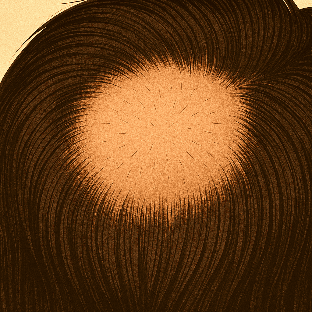 스트레스성 원형 탈모