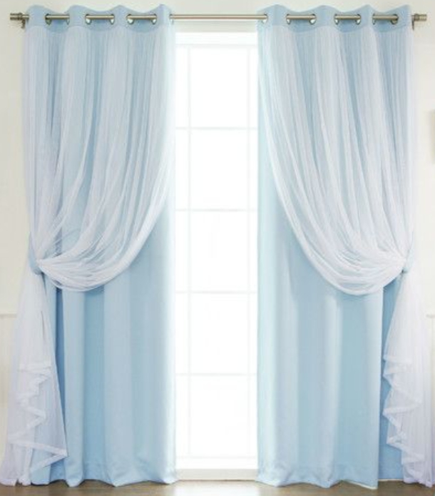 여름 실내놀이-커튼