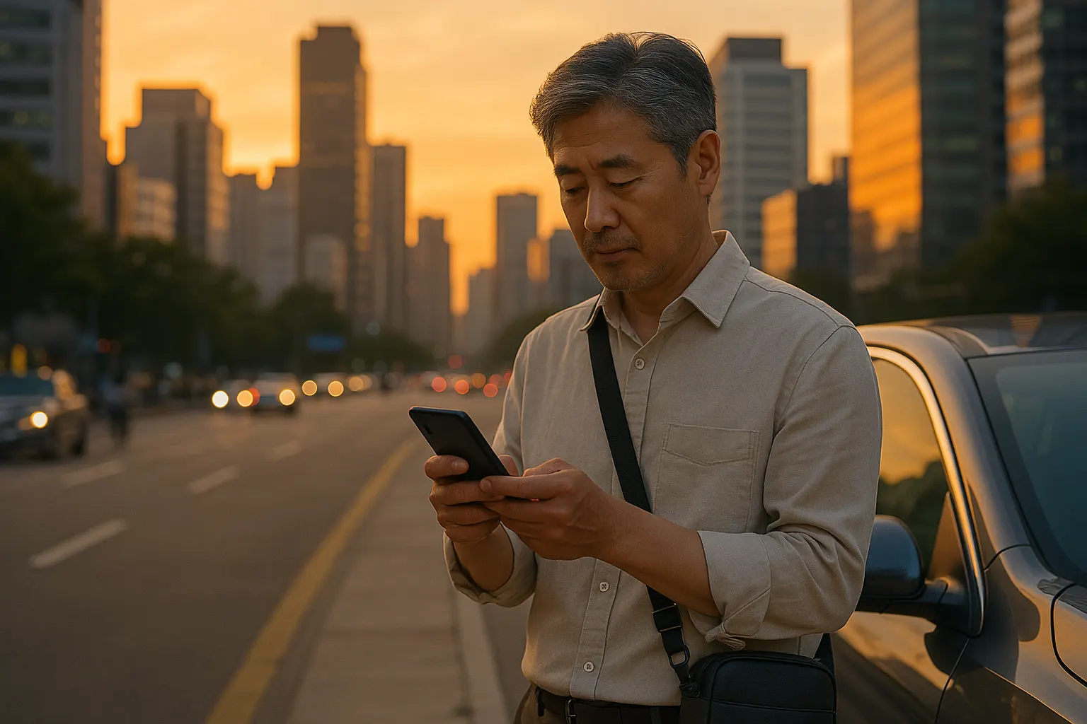 퇴근 후 부업으로 쏘카 핸들러를 하는 중년