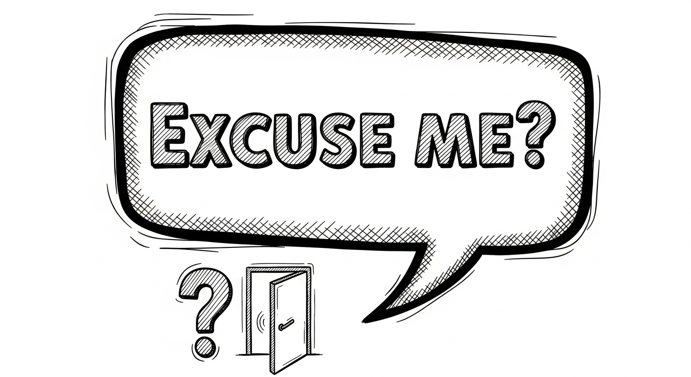 대화 시작과 도움 요청을 상징하는 악수 라인 아트