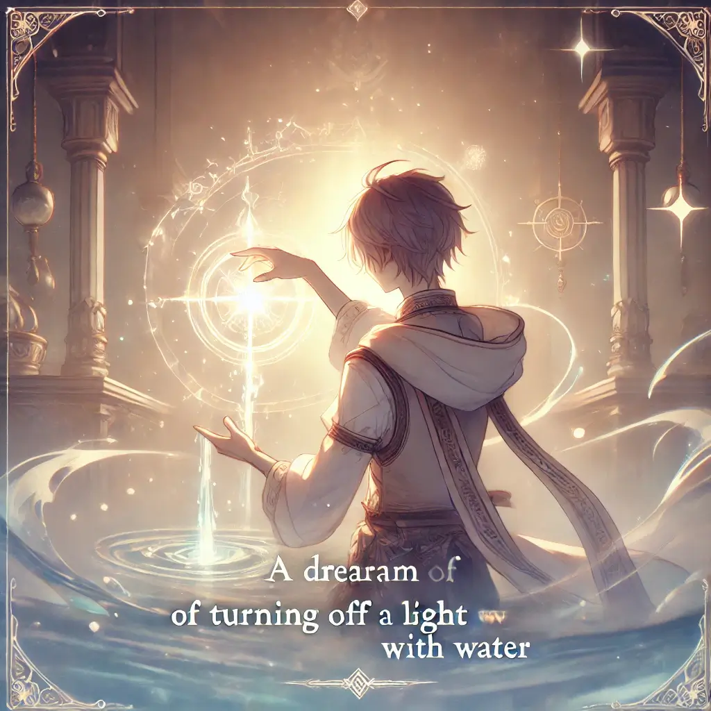 물로 불을 끄는 꿈