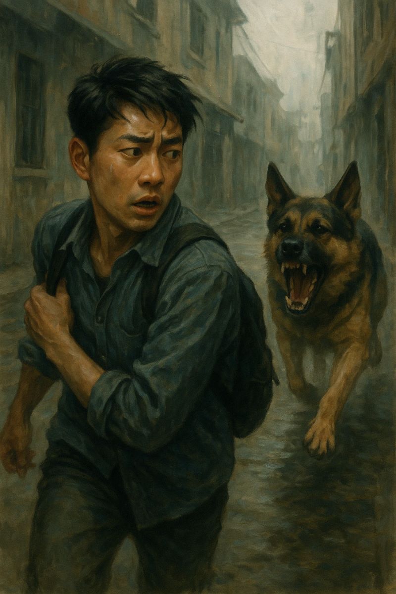 개에게 쫓기는 꿈 해몽 – 의심과 공격성