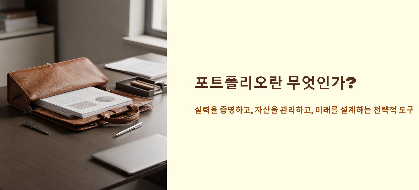 포트폴리오 란 뜻