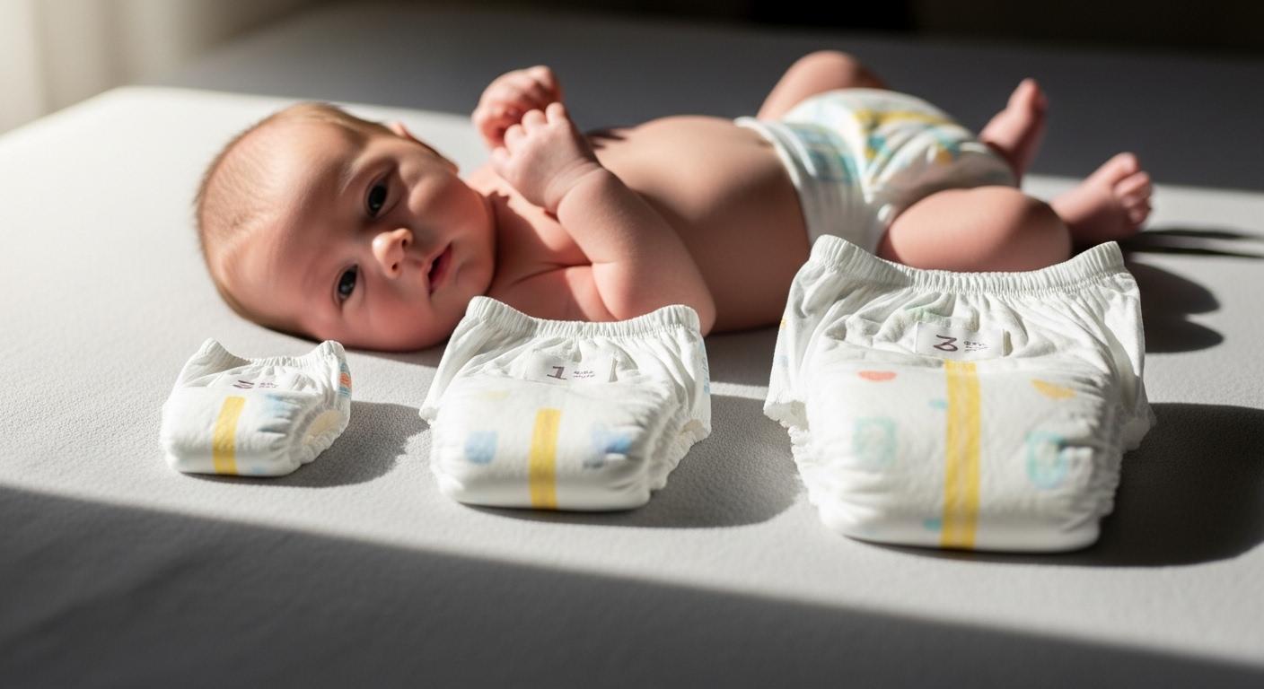 신생아 기저귀 단계