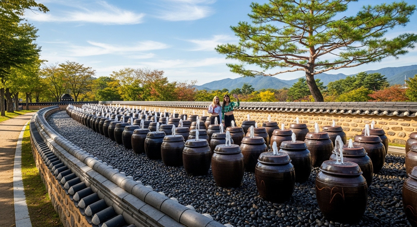 셀카를 찍는 인플루언서들