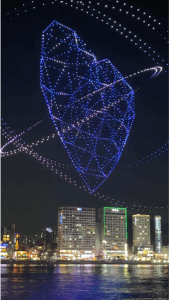 광안리 M 드론 라이트쇼