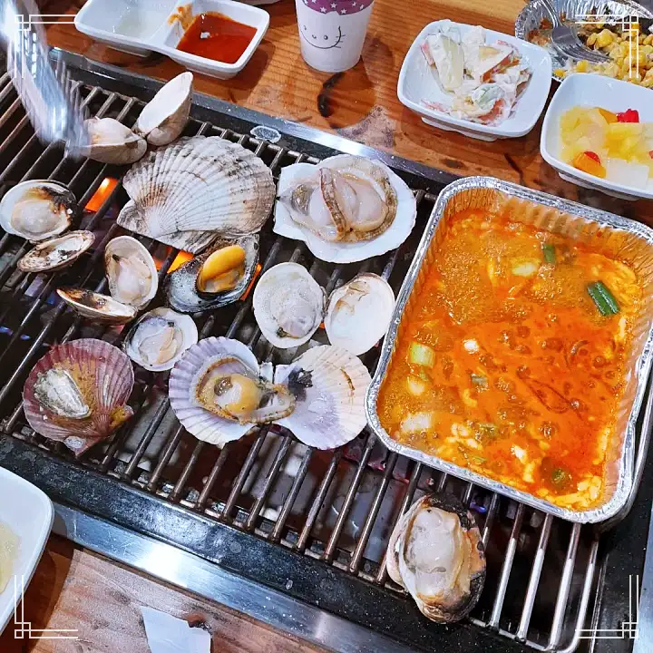 어서와 한국살이는 처음이지 조개구이 칼국수 날치알밥 콘치즈 뉴질랜드 4형제 막내 앤디 편 당진 삽교 맛집 위치