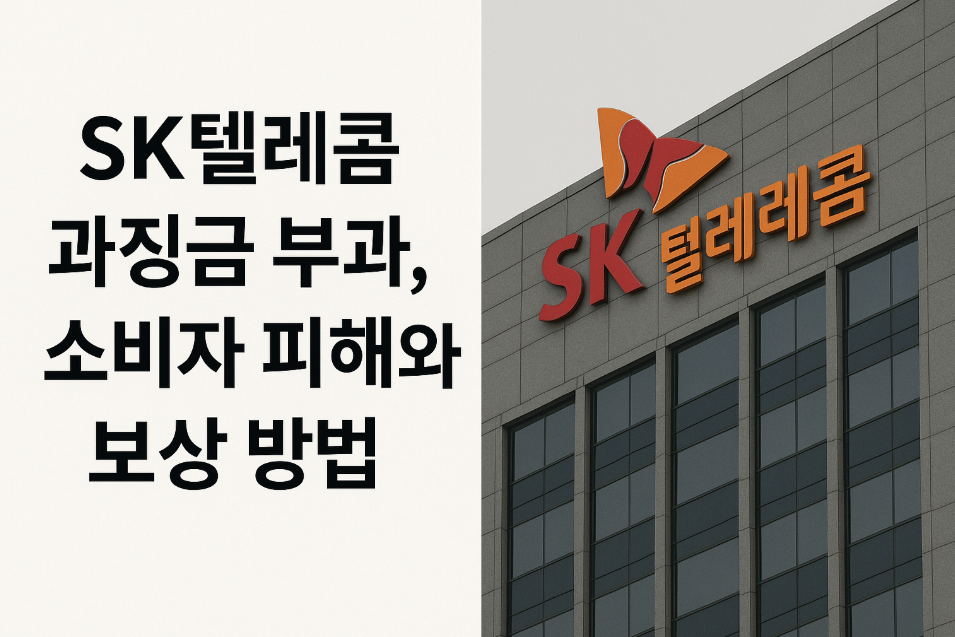 SK텔레콤 과징금 부과, 소비자 피해와 보상 방법