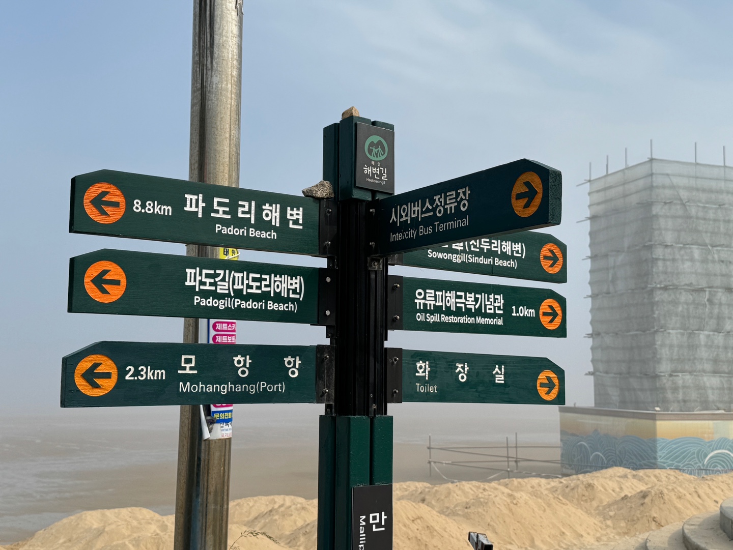 만리포해수욕장