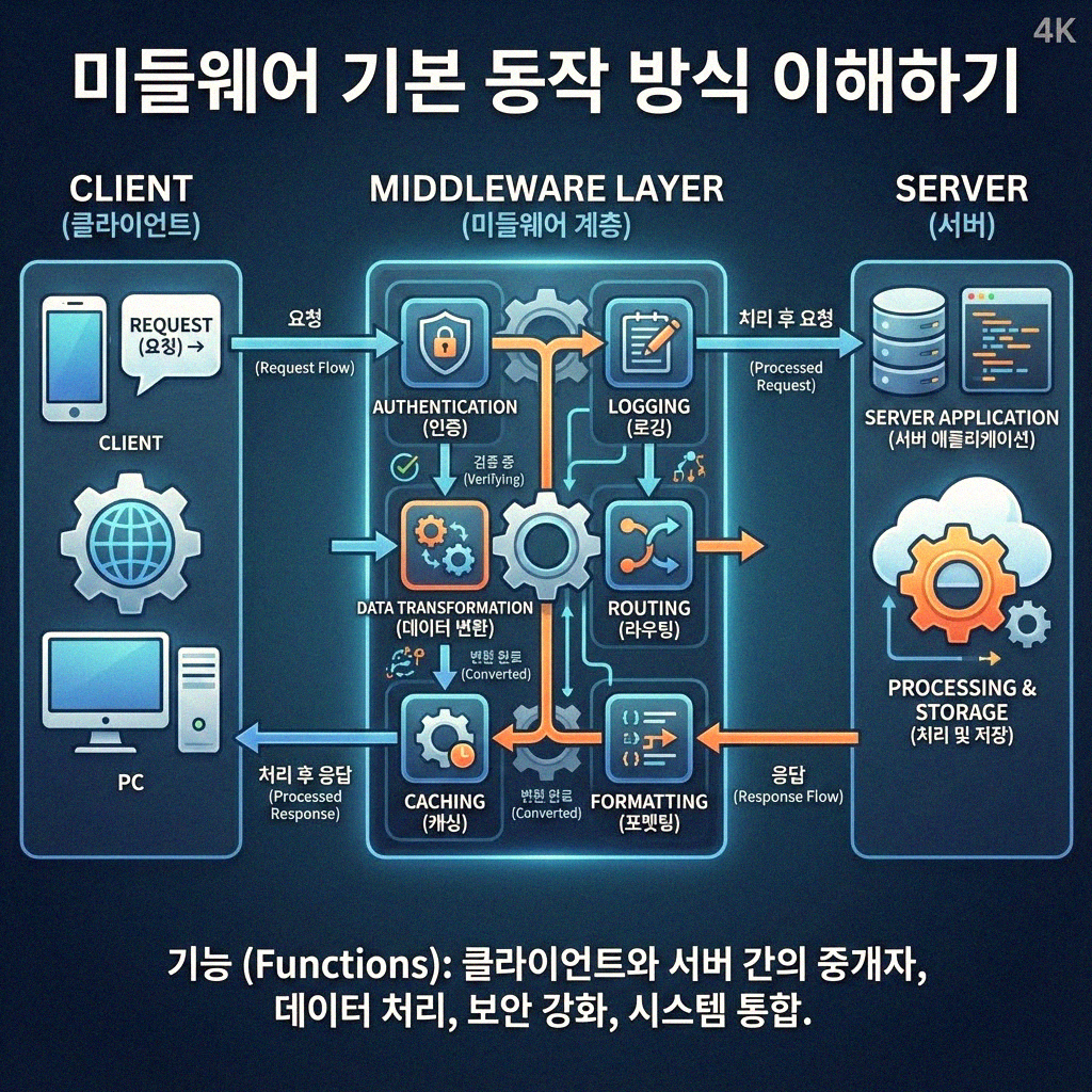 Node.js Express 미들웨어 실행 순서 마음대로 제어하기