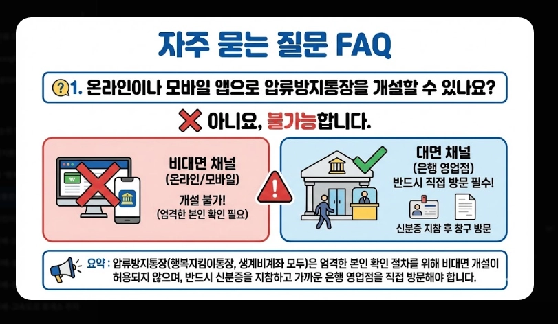 생계비통장 개설 조건 및 필요서류 [2026년 기준] 신청 자격 확인 및 준비물 3가지