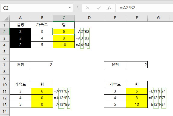 상대참조절대참조