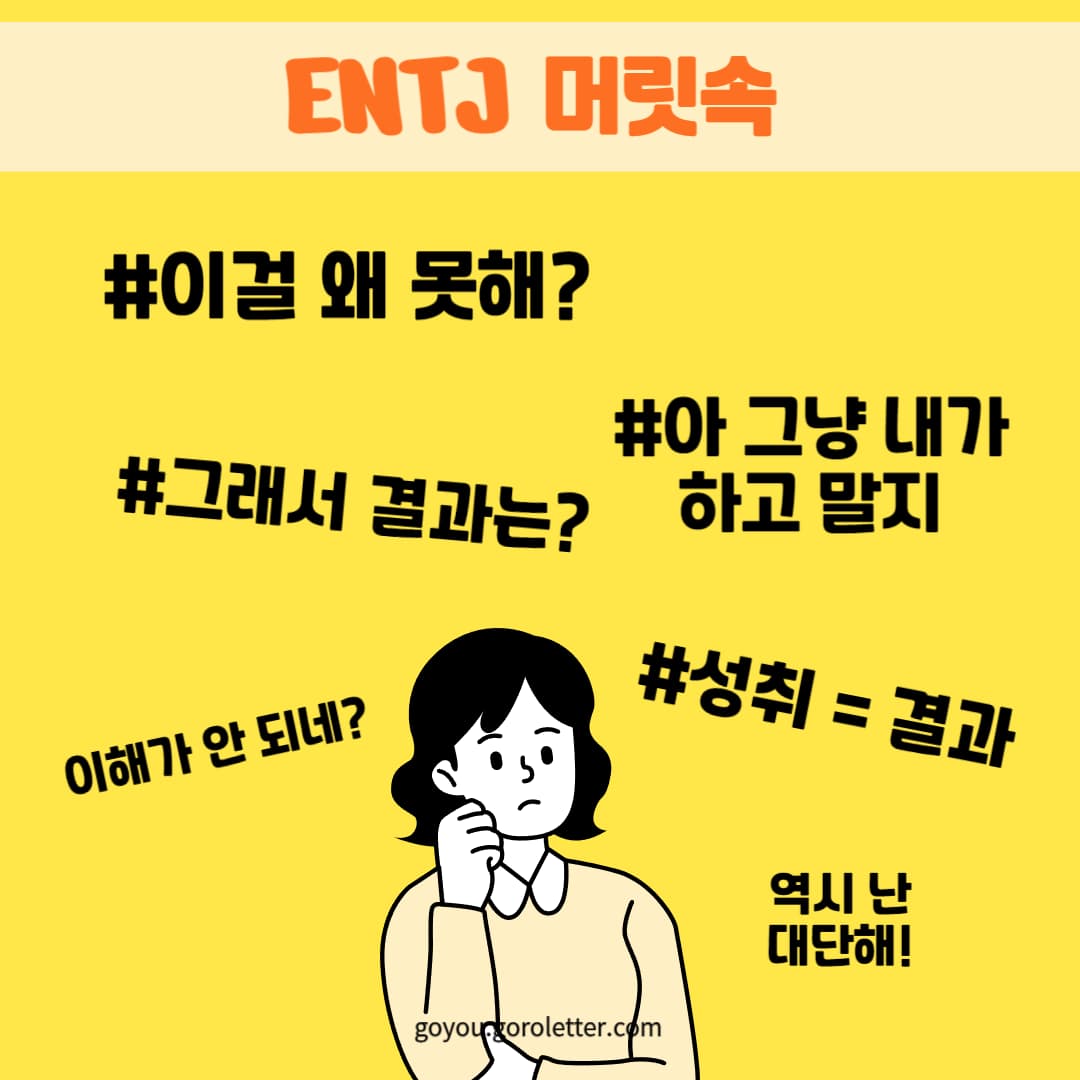 entj 머릿속