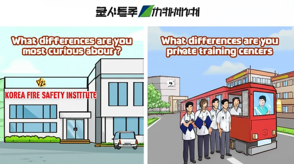한국소방안전원 vs 민간 위탁 기관 ..