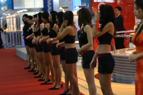 레이싱모델 모터쇼