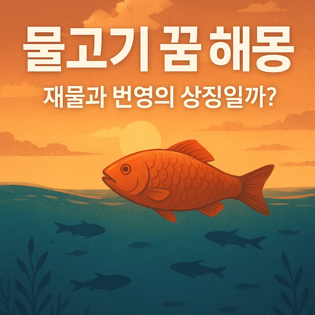 물고기 꿈 해몽
