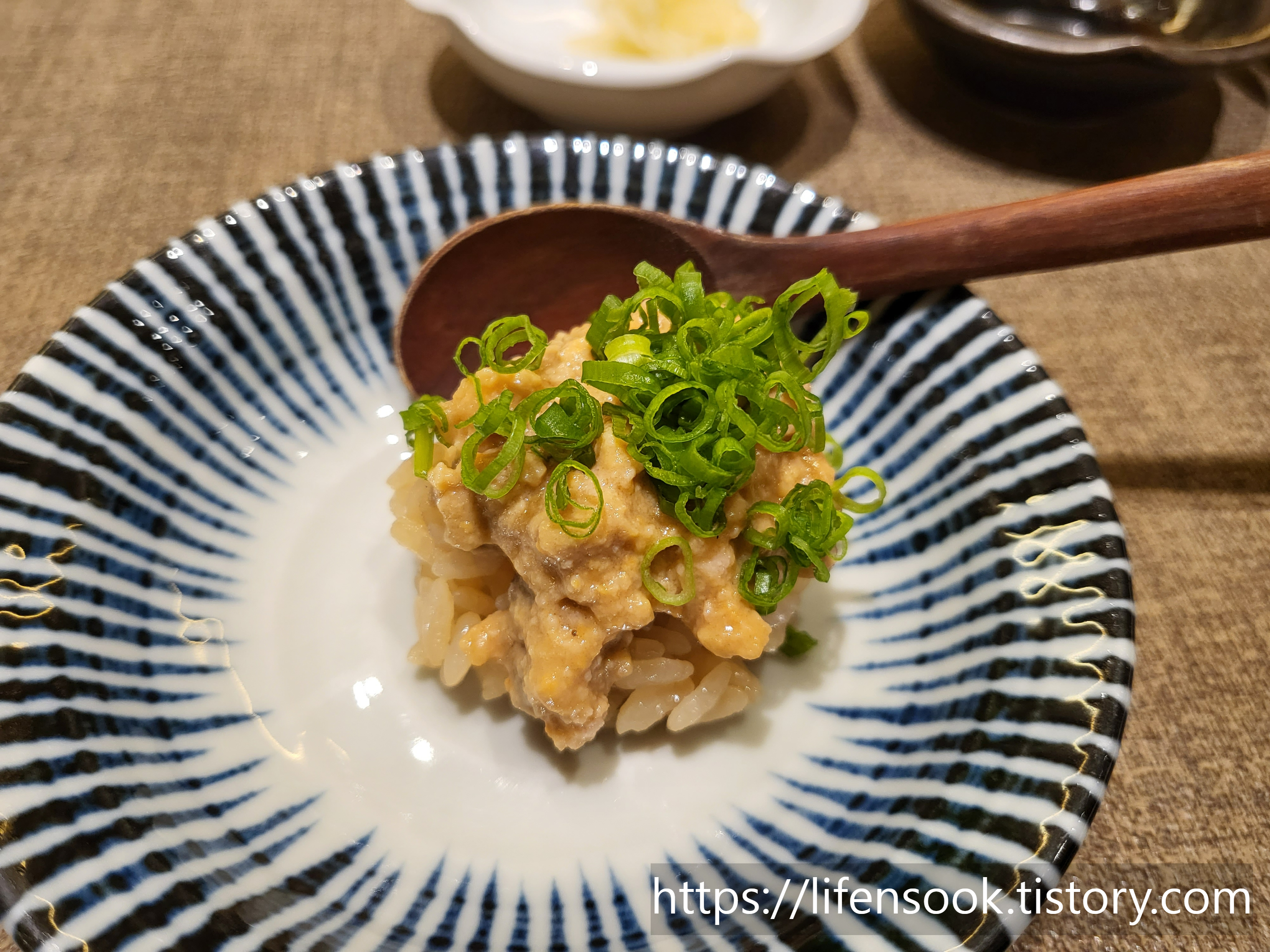 스시유우히 아귀간(안키모)초밥 1