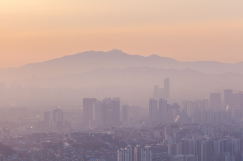 미세먼지 사진