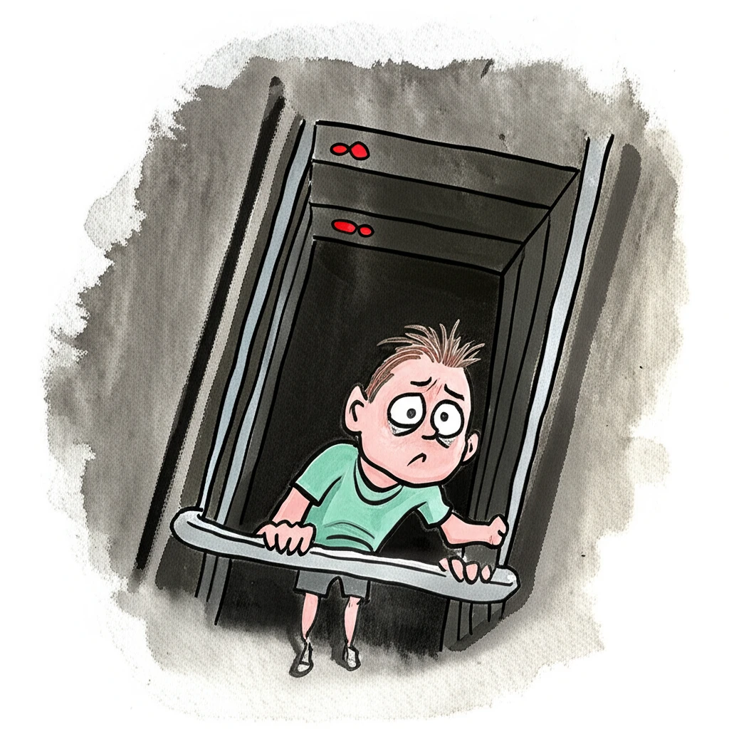 불안한 꿈? 엘리베이터 추락 꿈의 숨