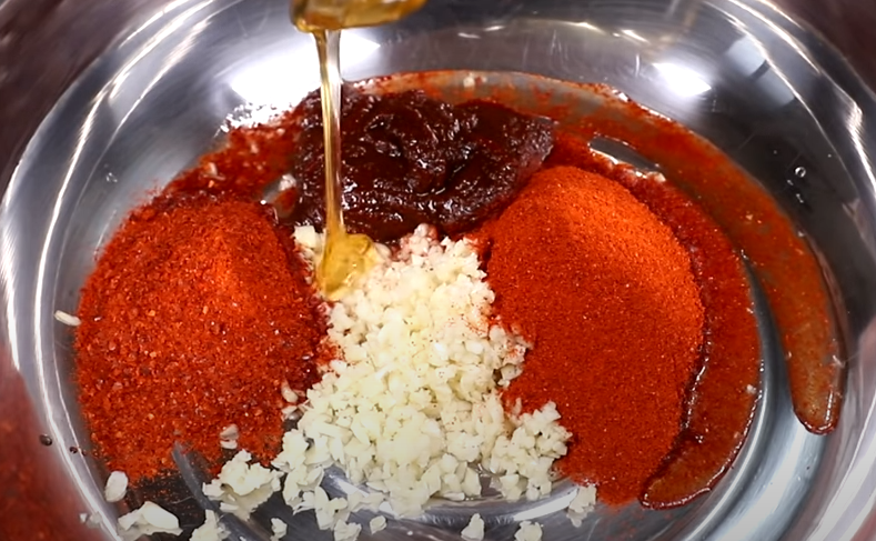 홍어회무침-양념재료