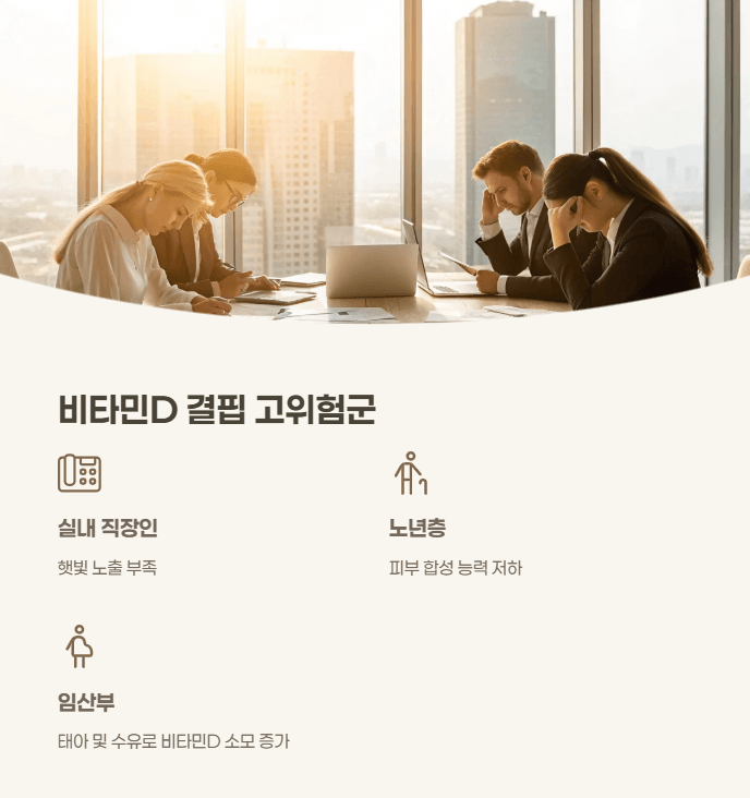 비타민d 부족증상