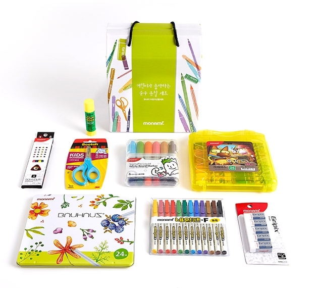 모나미 올인원 문구세트