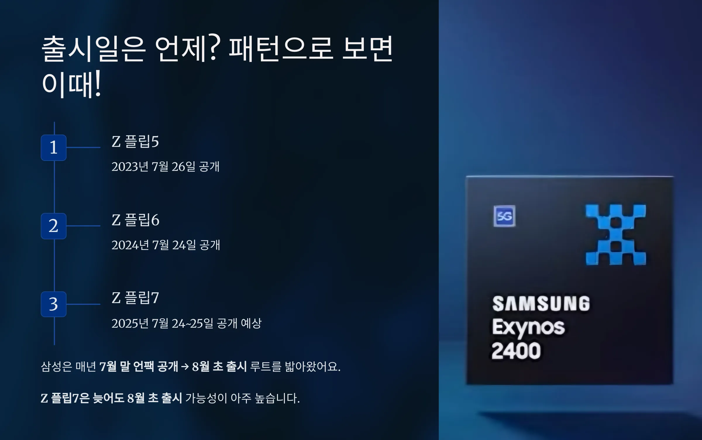 출시일은 언제?