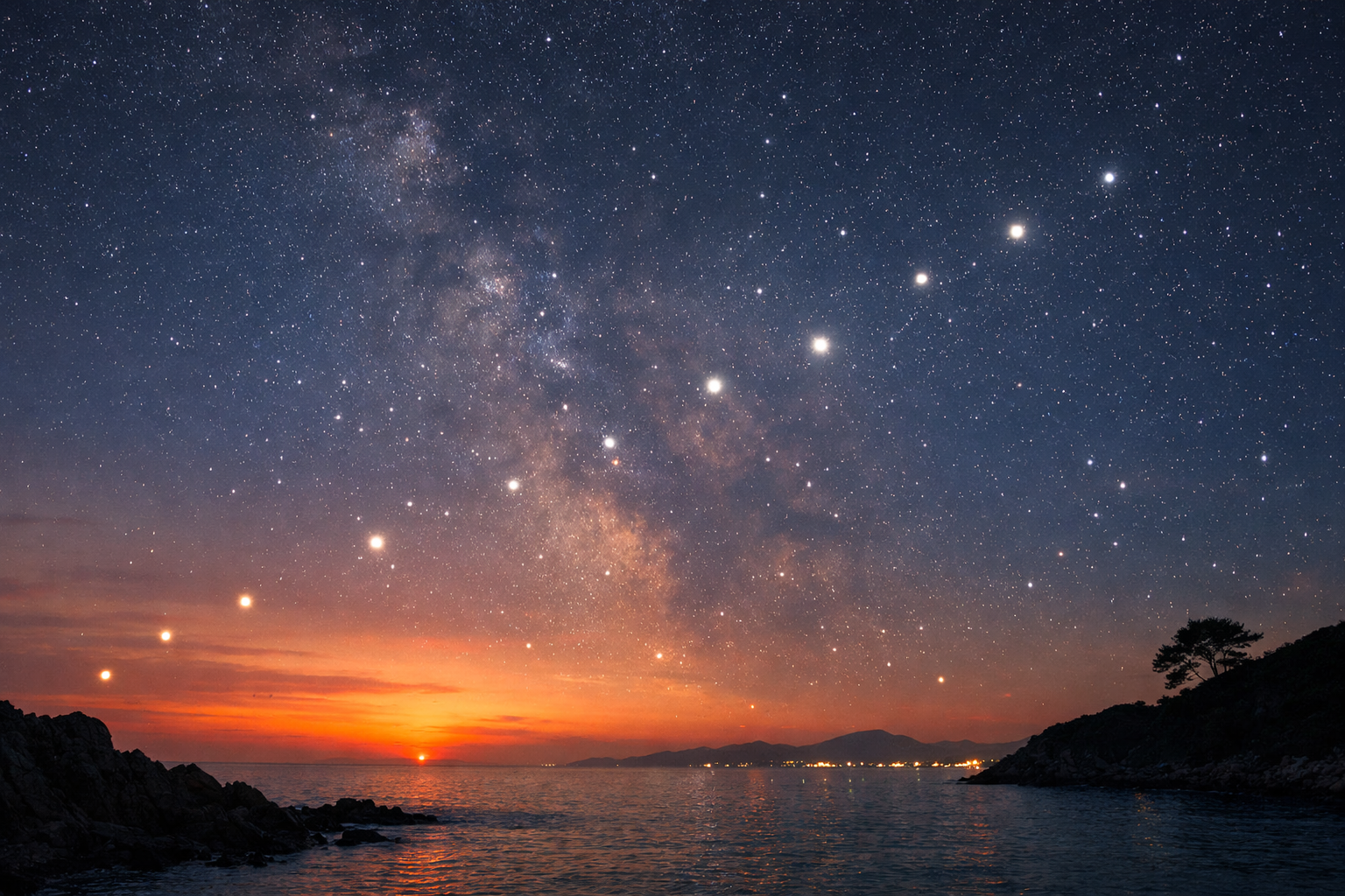 2026년 2월 28일 ‘행성 정렬’ 진짜로 6개가 보일까? 일몰 후 관측 성공법 A to Z