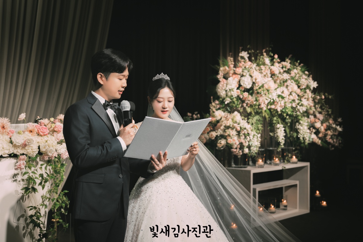 mj컨벤션 다이너스티홀 서브스냅 혼인서약